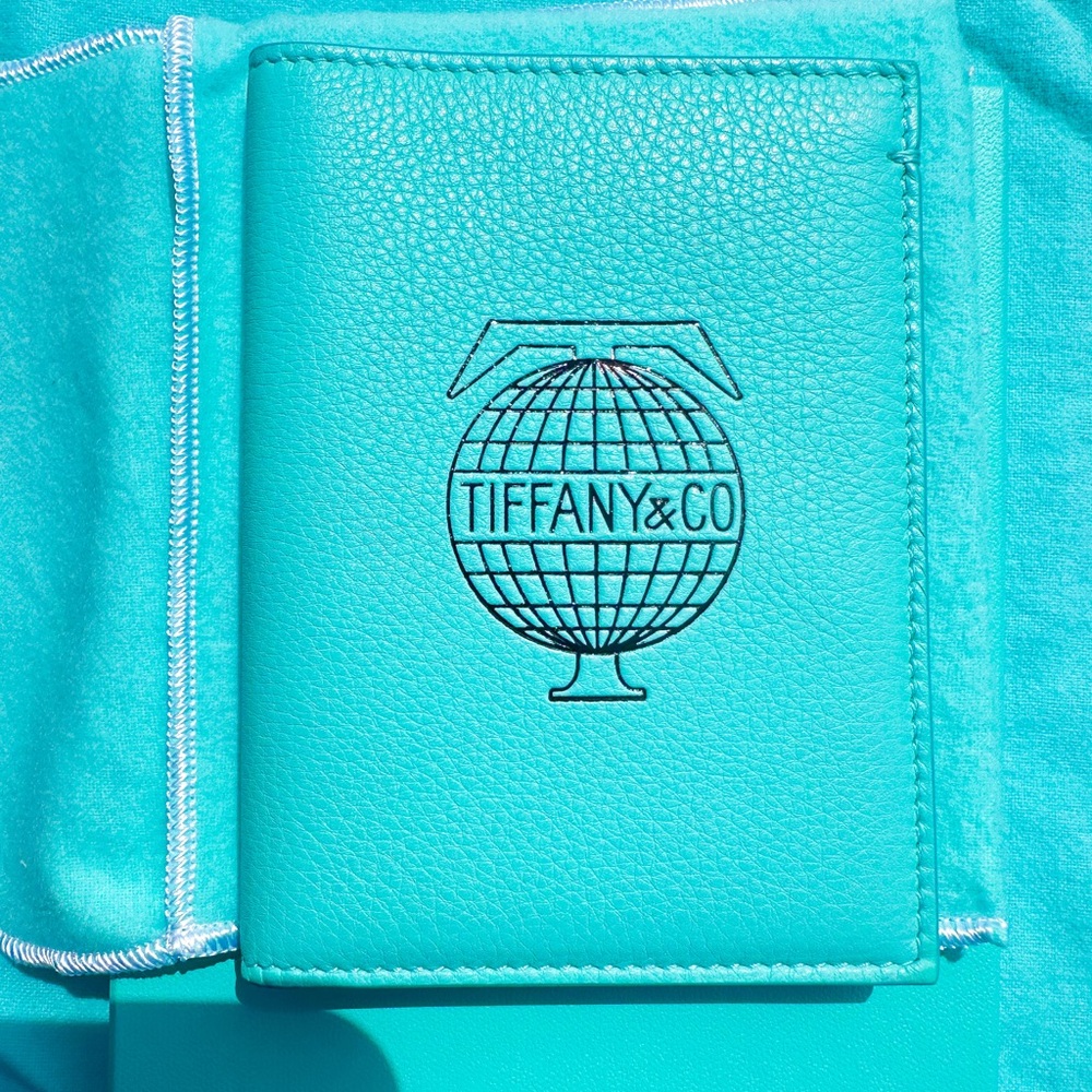 Tiffany & Co RARE Globe Trotter Passport Cover